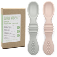 Stage 2: Toddler Spoons (Set of 2)