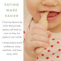 Stage 1: Baby Training Spoons (Set of 2)
