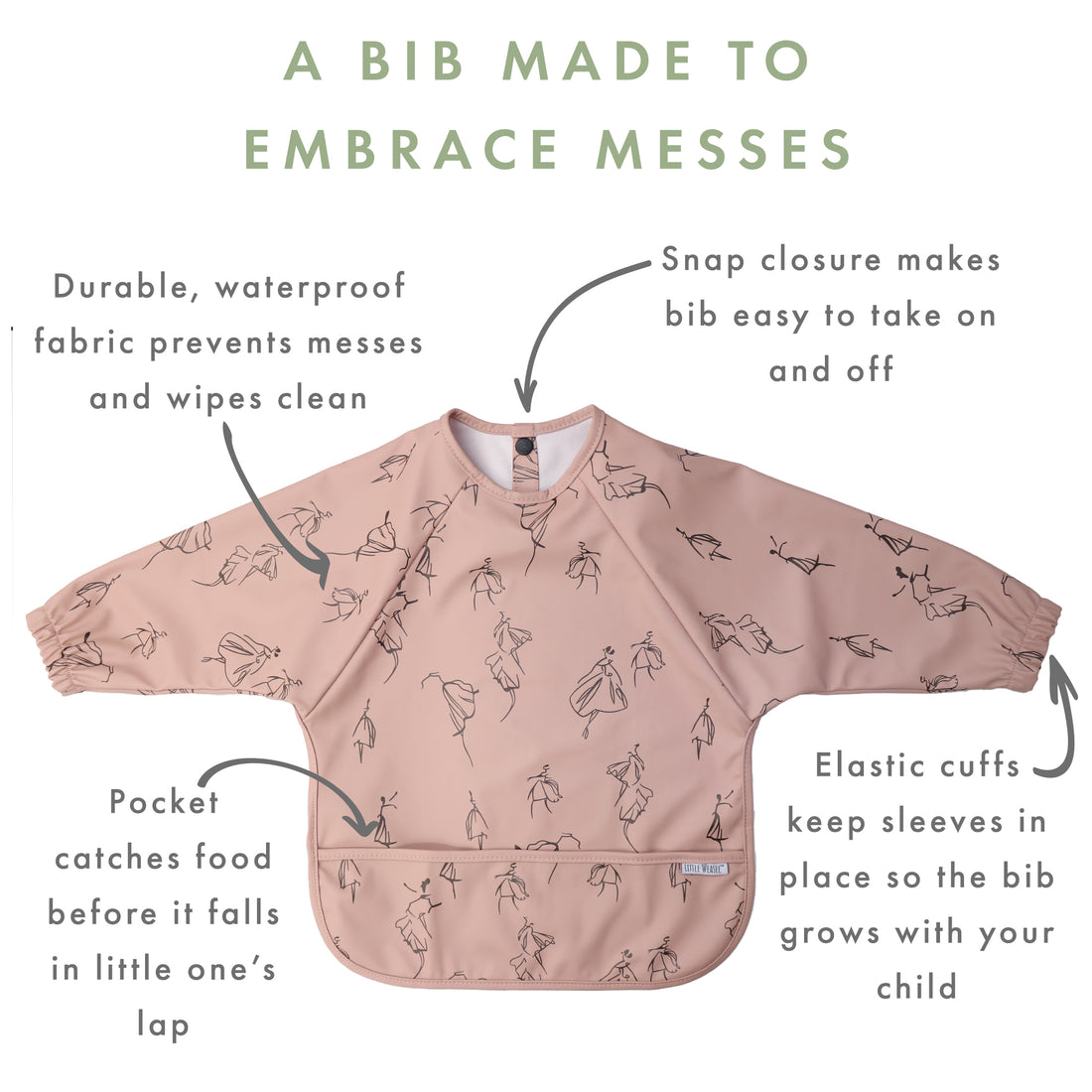 Embrace the Mess Bib